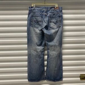 Urban Pipeline Relaxed Bootcut Jeans Mens 36x32 Light Wash Denim Blue Jeans